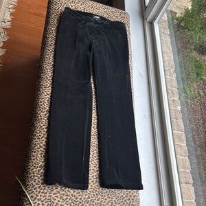 For Joseph black velvety pants